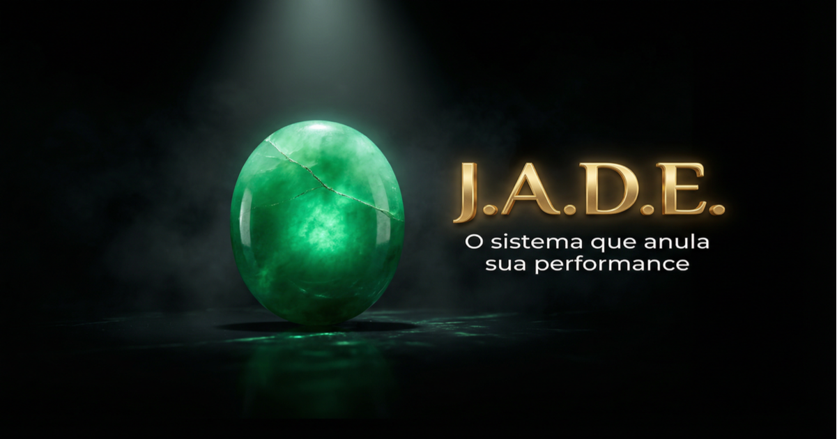 Padrão JADE Justificar Argumentar Defender Explicar - Engrenagens anuladoras de performance
