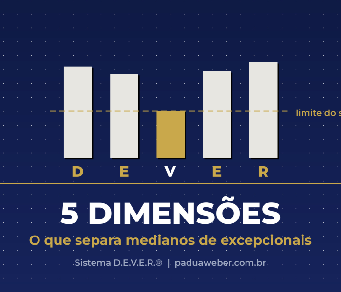 5 Dimensões Que Separam Medianos de Excepcionais | D.E.V.E.R.®