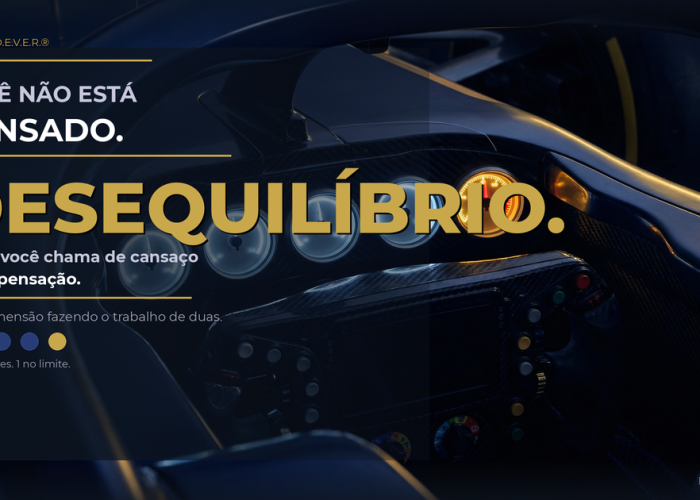 Você Não Está Cansado. Você Está Desequilibrado. (E Existe Diferença)