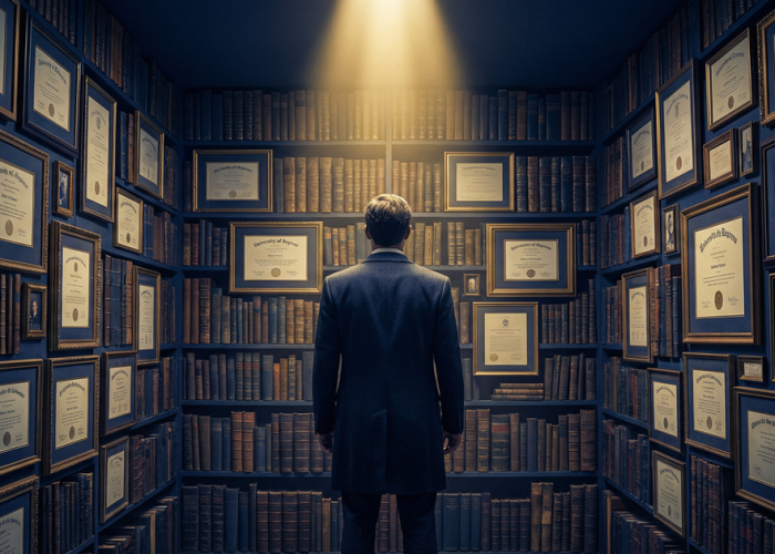 Conhecimento é Parede: quando o saber vira obstáculo para o dever.