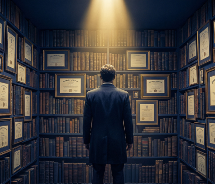 Conhecimento é Parede: quando o saber vira obstáculo para o dever.